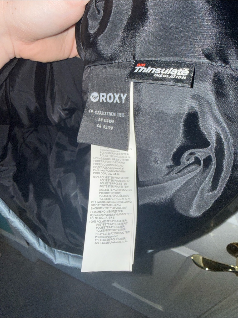 NWT Roxy Snow Puffy Vest - Picture 6 of 7